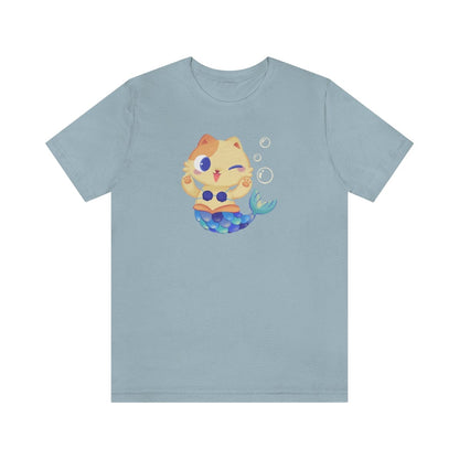 Meowmaid (Blue) Premium Tee