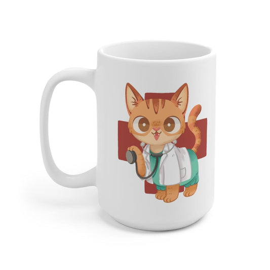 Meowdical Heroes 15oz Mug