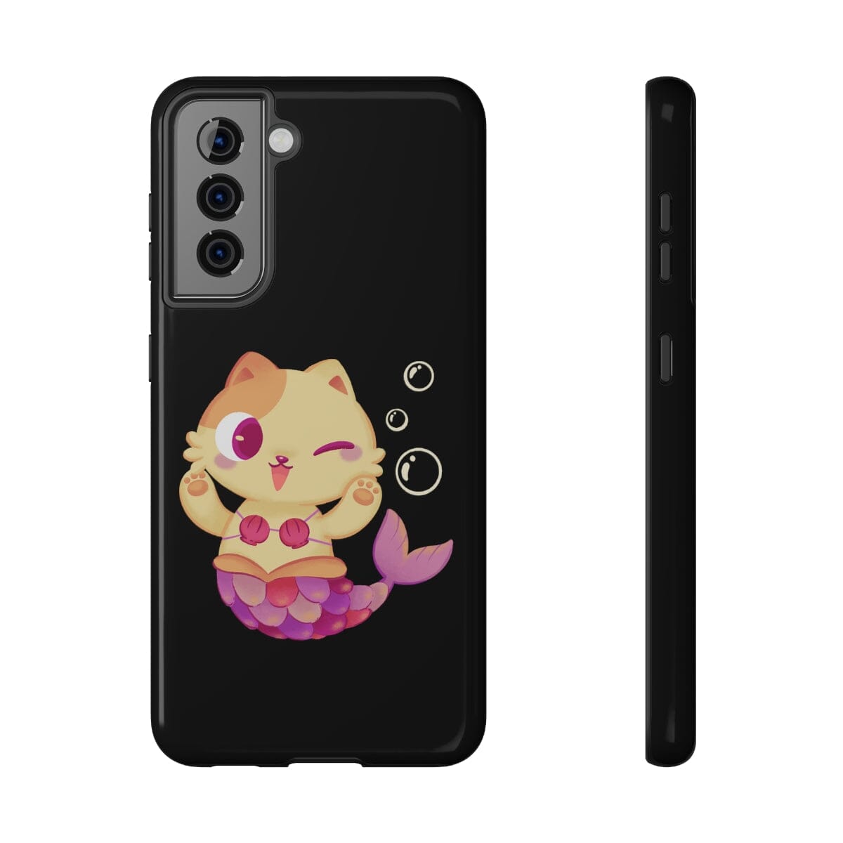 Meowmaid (Pink) Tough Samsung Case