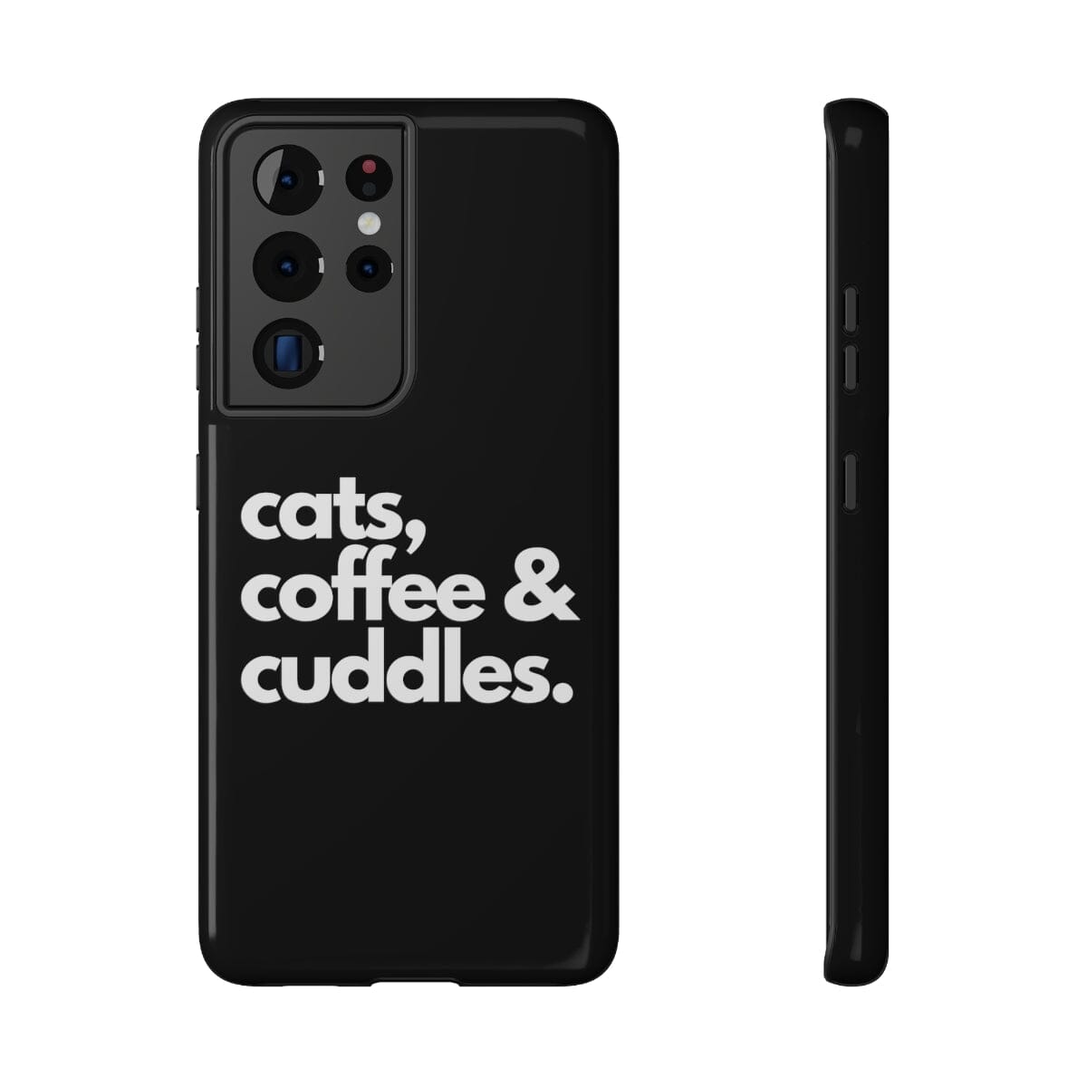 Cats Coffee & Cuddles Tough Samsung Case