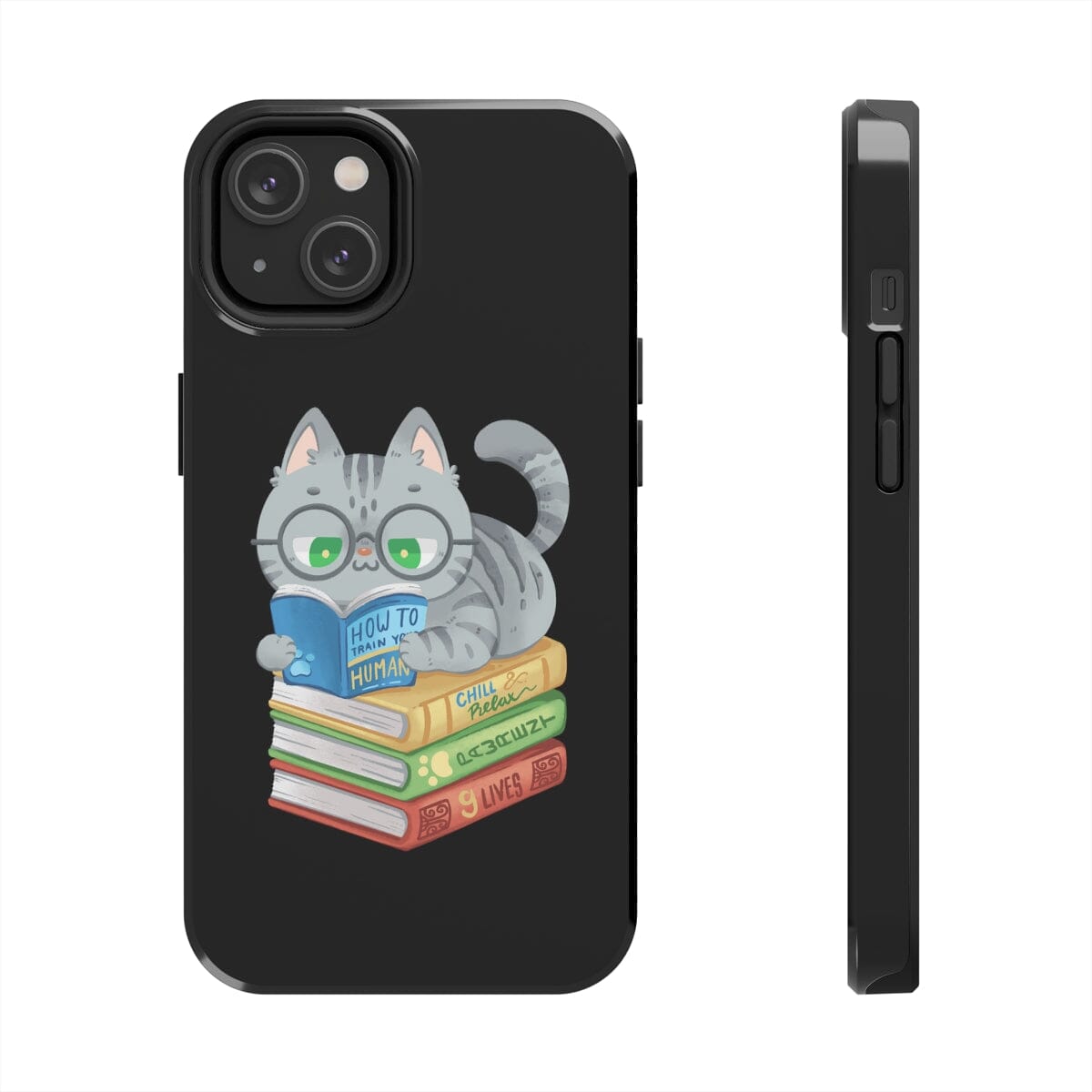 Cats and Books Tough iPhone Case by Case Mate