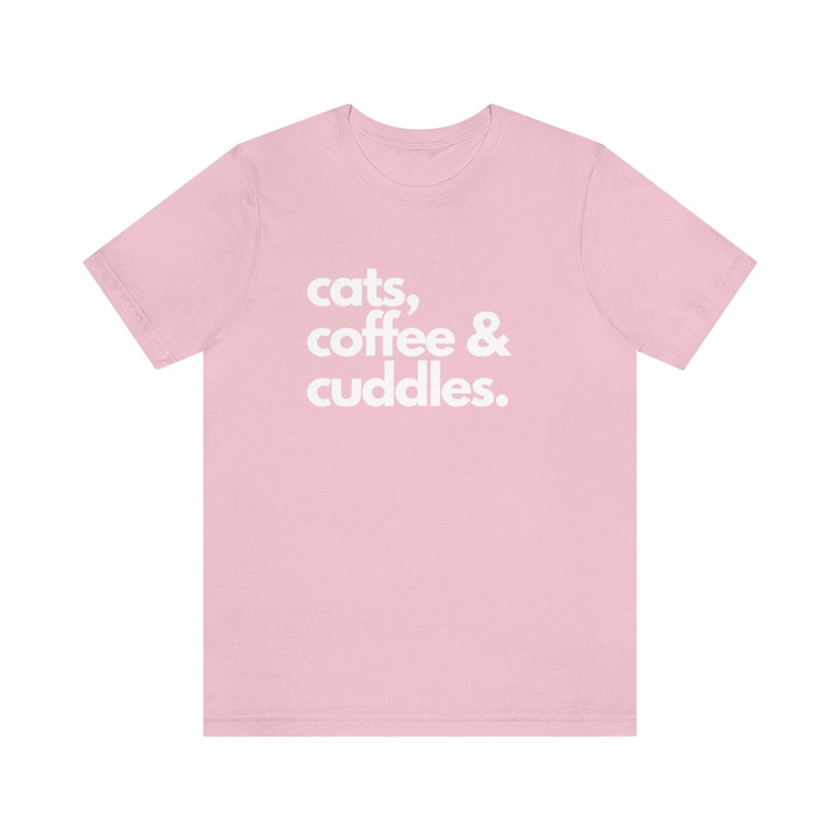 Cats Coffee & Cuddles Premium Unisex Tee