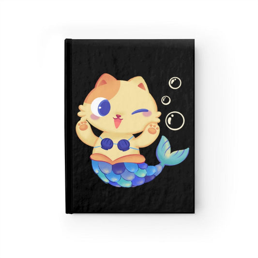Meowmaid (Blue) Journal
