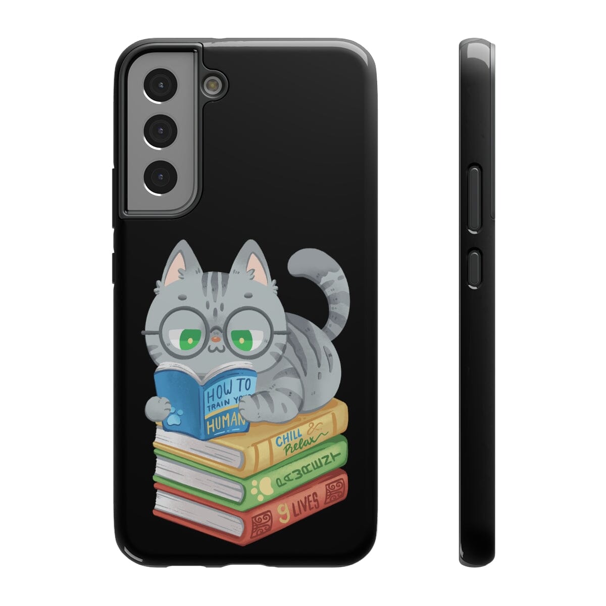 Cats and Books Tough Samsung Case