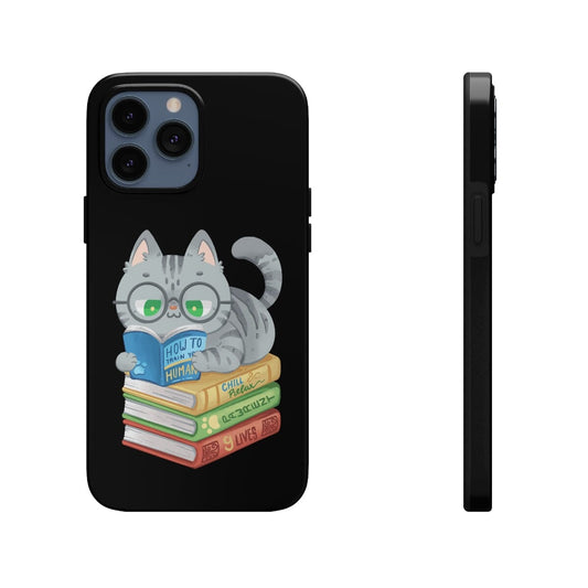 Cats and Books Tough iPhone Case by Case Mate