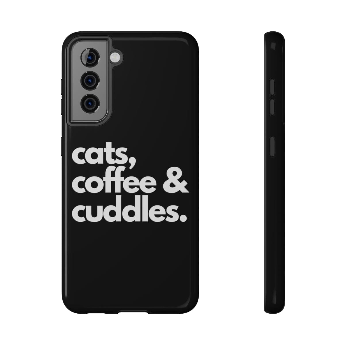 Cats Coffee & Cuddles Tough Samsung Case
