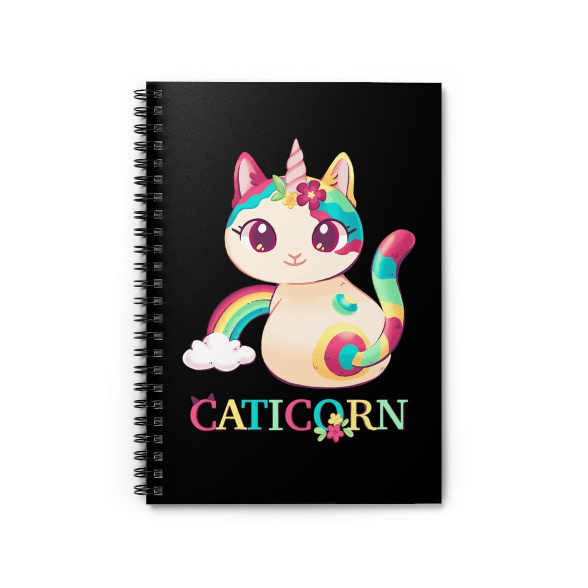 Caticorn Spiral Notebook