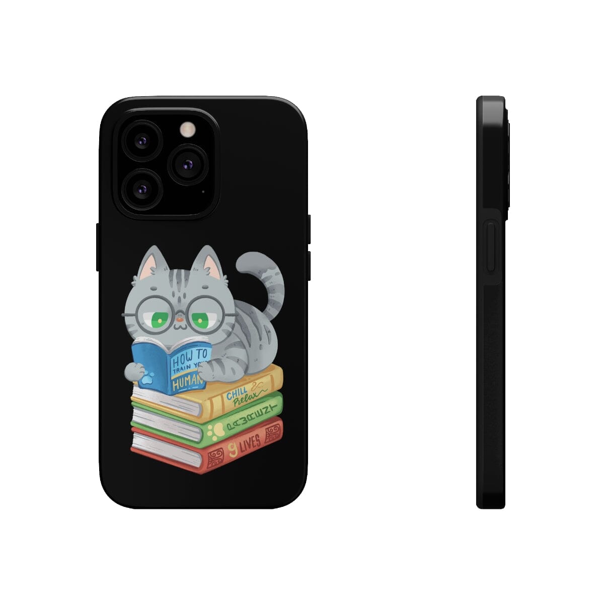 Cats and Books Tough iPhone Case by Case Mate