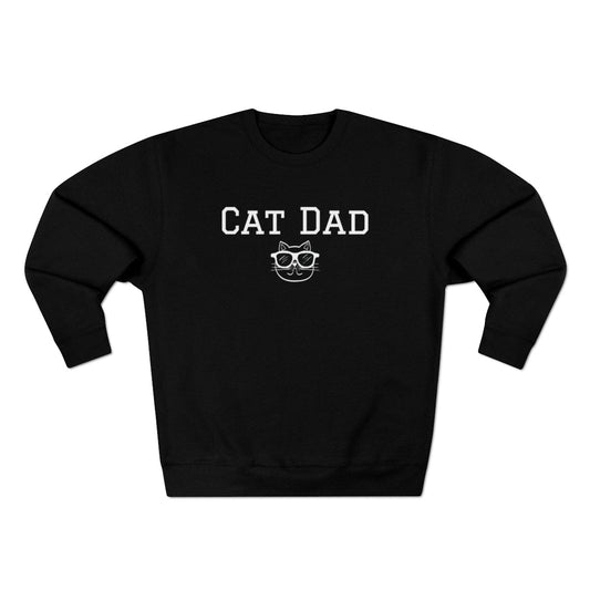 Cat Dad Unisex Crewneck Sweatshirt