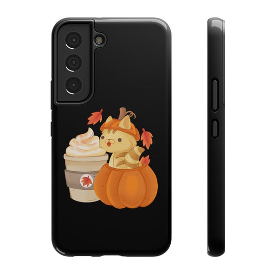 Pumpkin Spice Kitten Tough Samsung Case