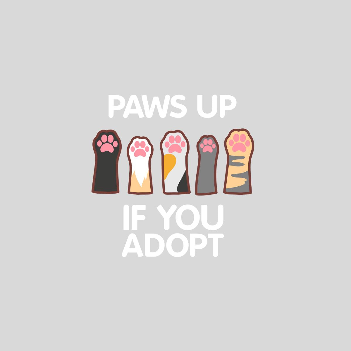 Paws Up Unisex Hoodie