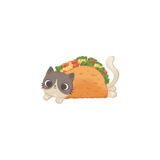 TacoCat cat in a taco cute cat design