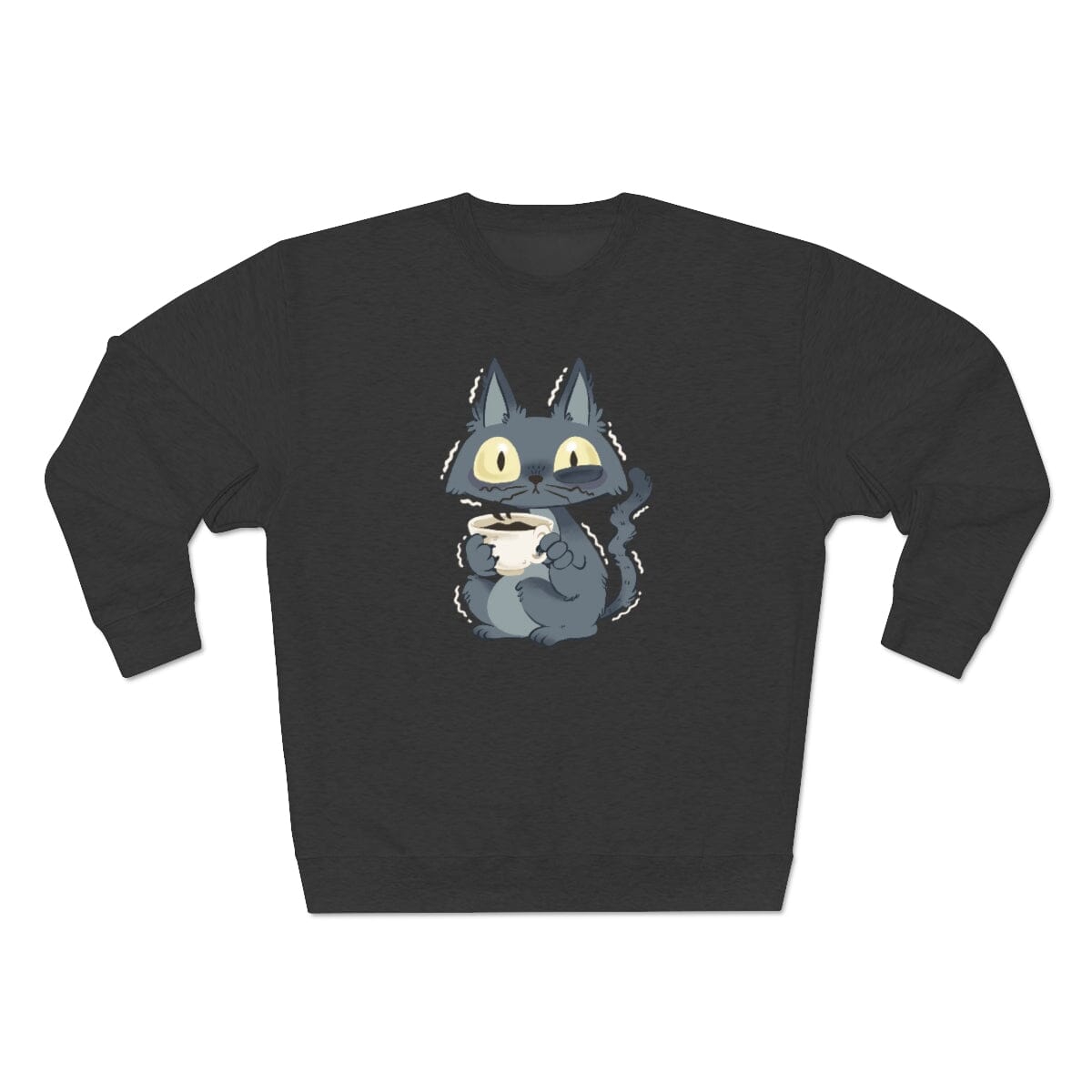 Cattfeinated Unisex Crewneck Sweatshirt