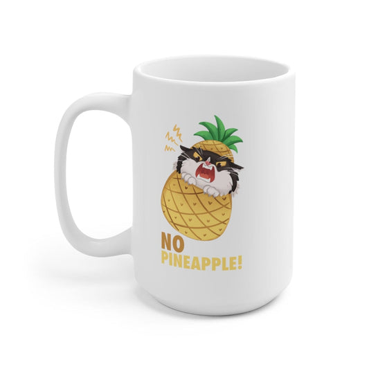 eatdrinkcat x W & F No Pineapple! 15oz Mug