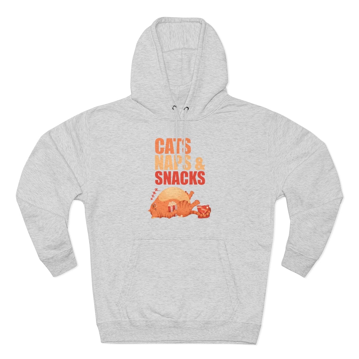 Cats Naps And Snacks Unisex Hoodie