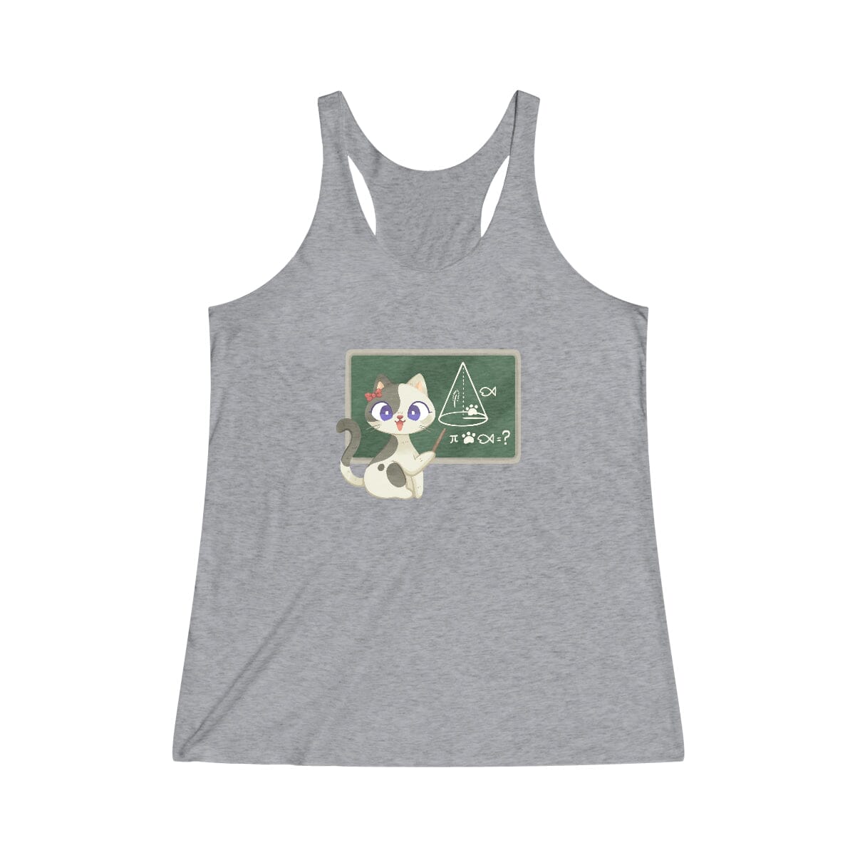 Professor Mittens Racerback Tank
