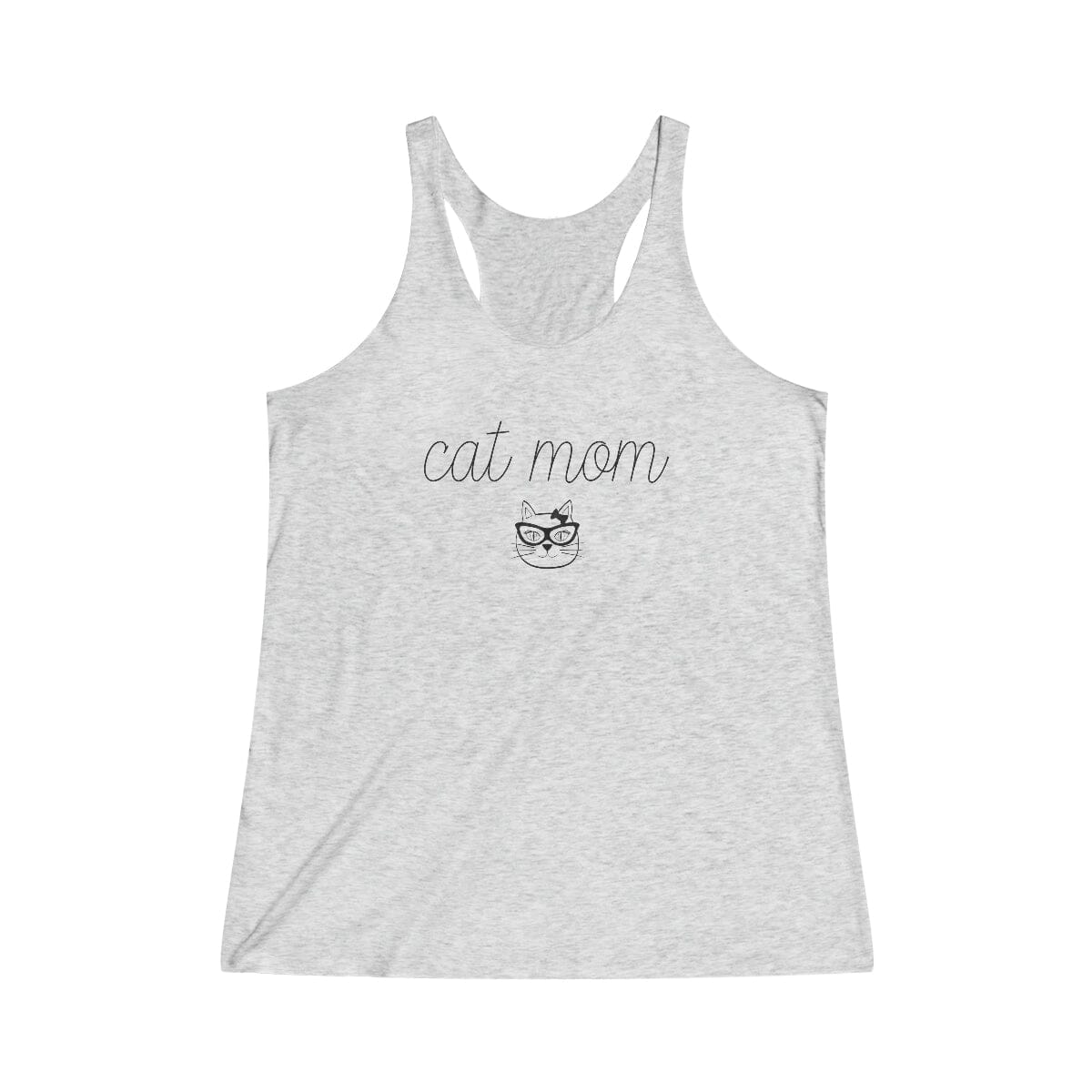 Cat Mom Racerback Tank