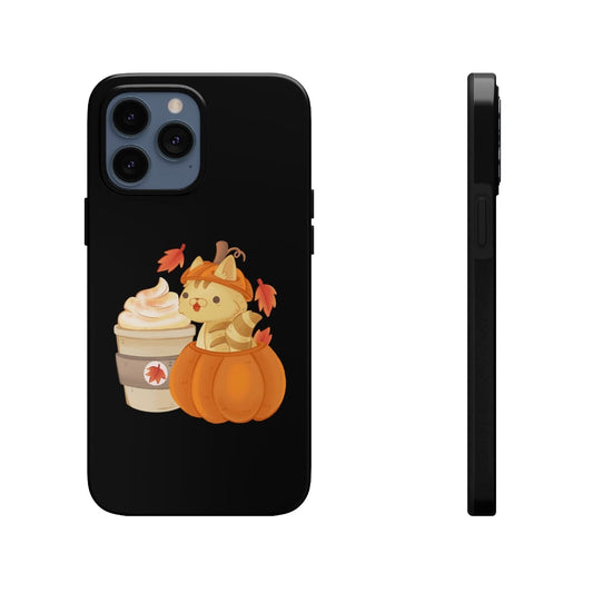Pumpkin Spice Kitten Tough iPhone Case by Case Mate