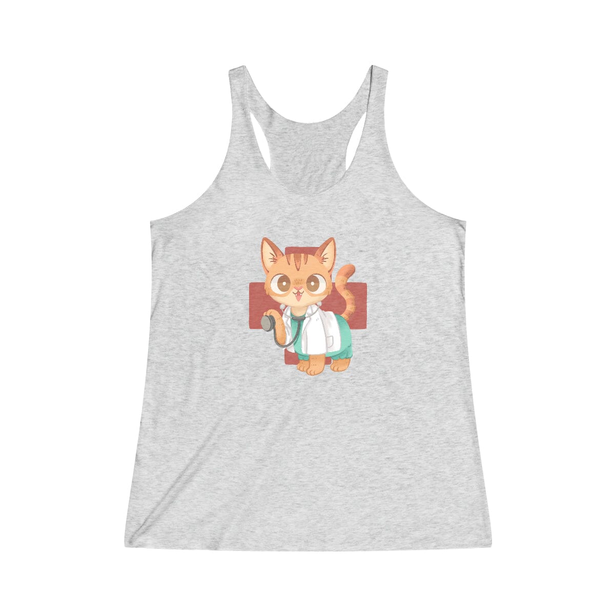 Meowdical Heroes Racerback Tank