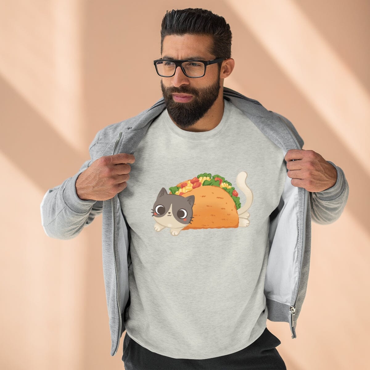 TacoCat Unisex Crewneck Sweatshirt