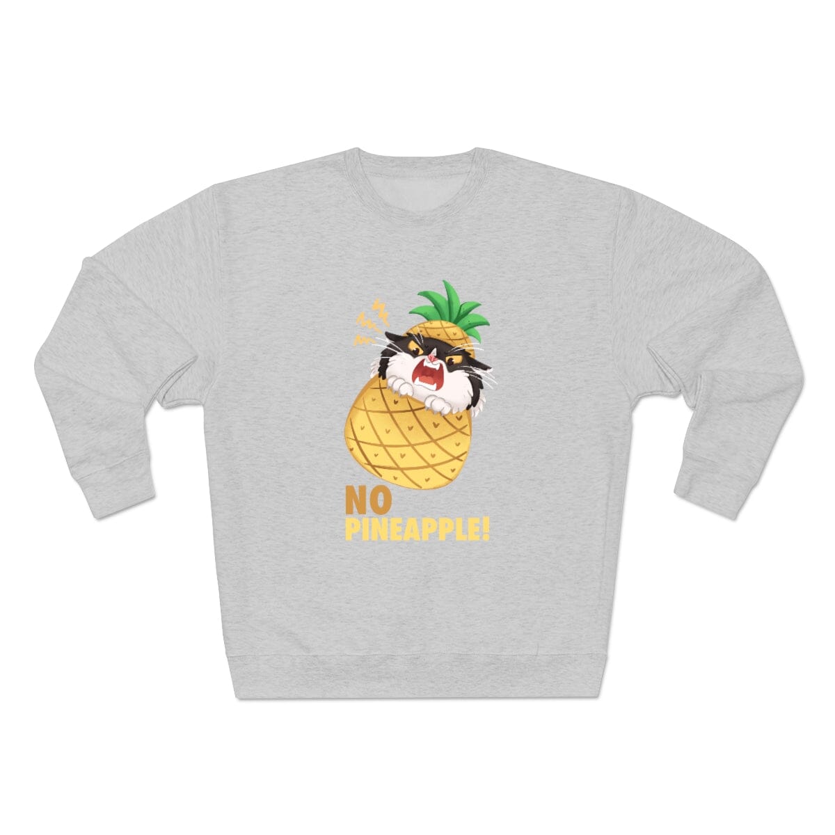 eatdrinkcat x W & F No Pineapple! Unisex Crewneck Sweatshirt