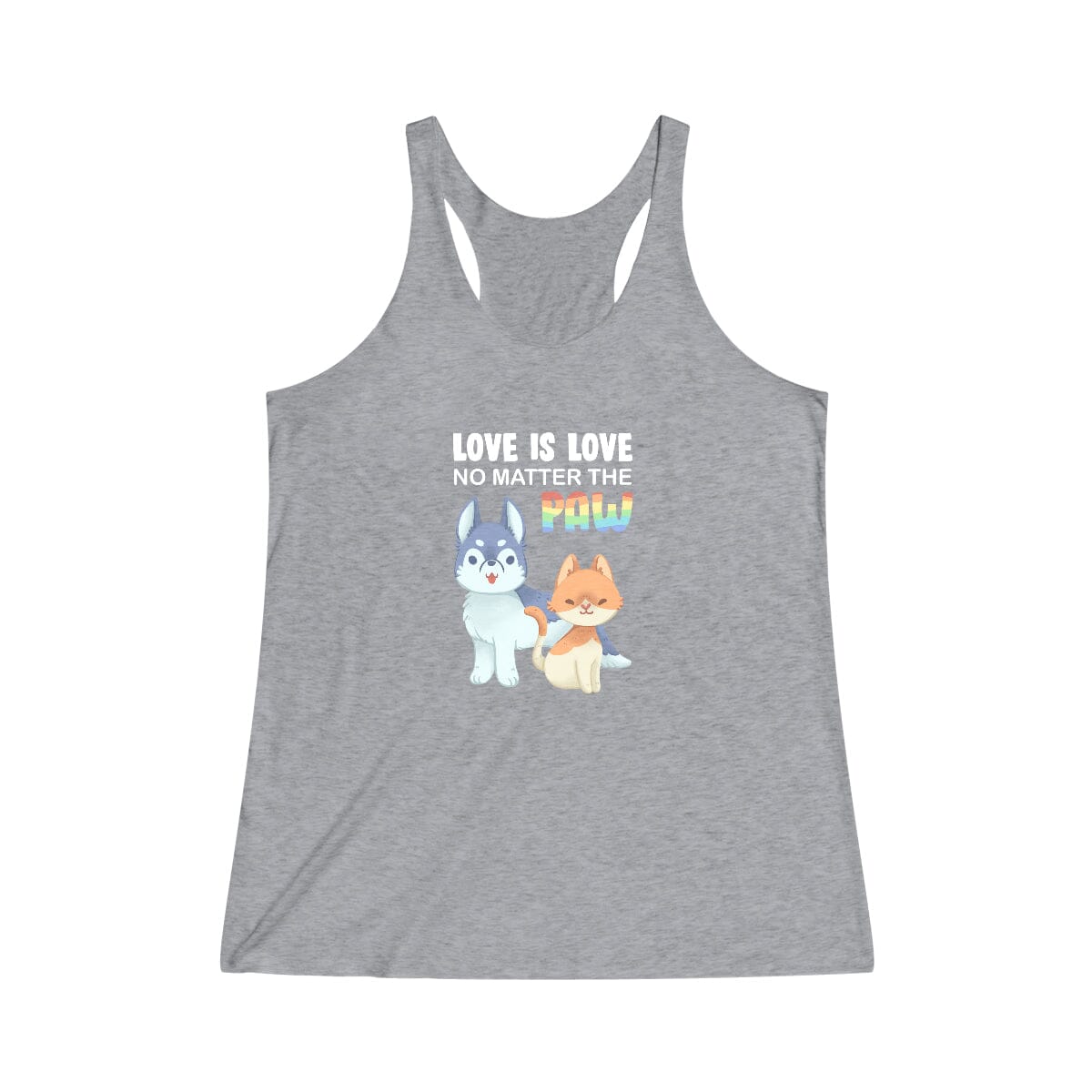 Love Is Love Racerback Tank