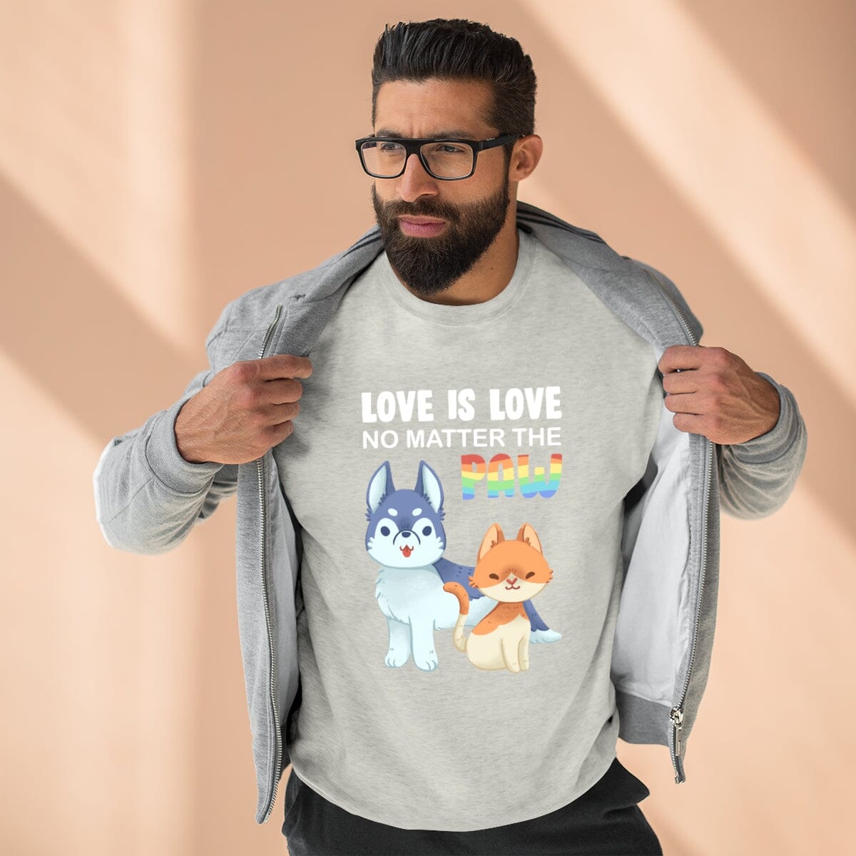 Love is Love Unisex Crewneck Sweatshirt