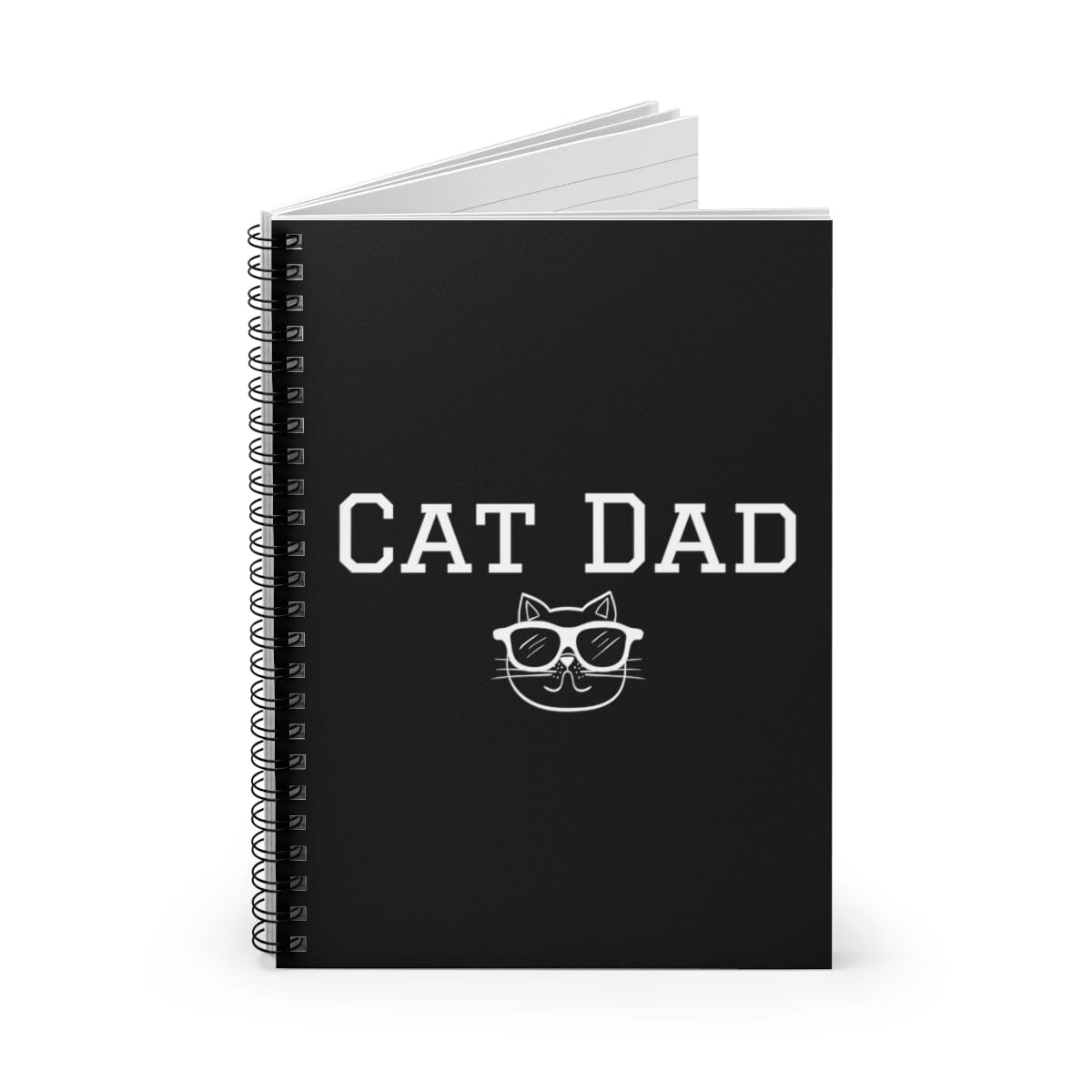 Cat Dad Spiral Notebook