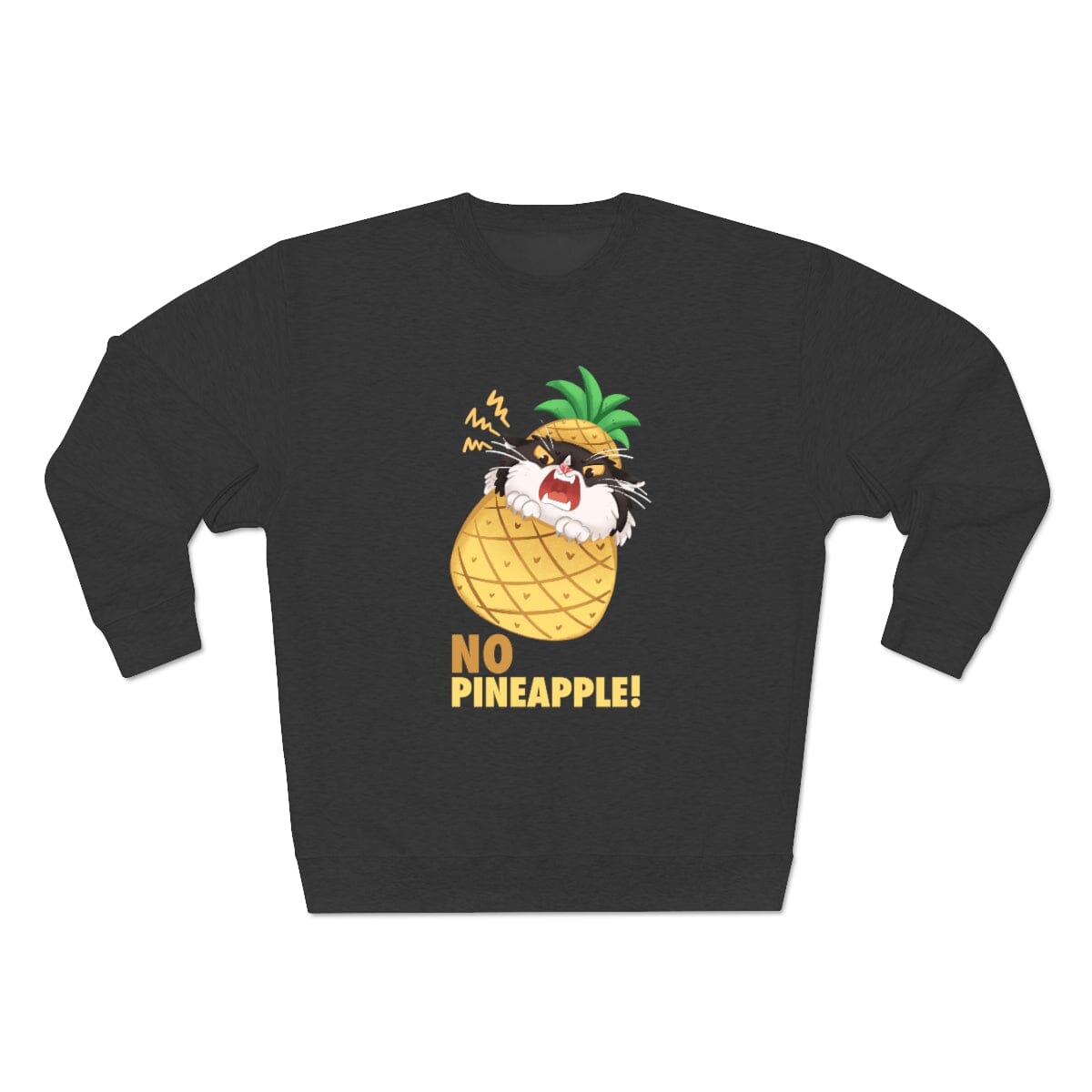 eatdrinkcat x W & F No Pineapple! Unisex Crewneck Sweatshirt