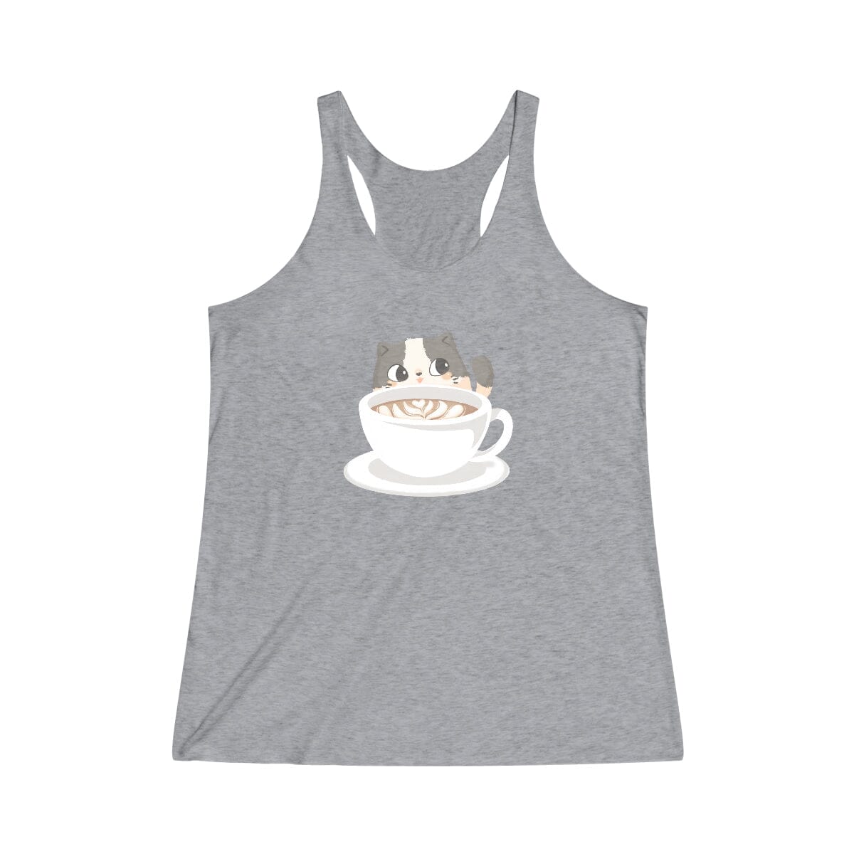 Meowlatte Racerback Tank