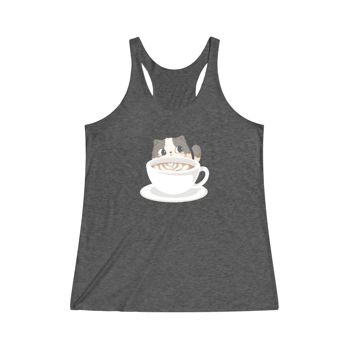 Meowlatte Racerback Tank
