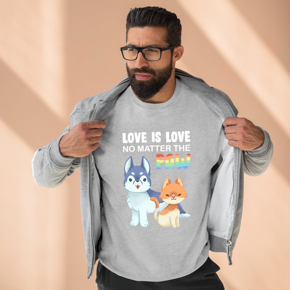 Love is Love Unisex Crewneck Sweatshirt