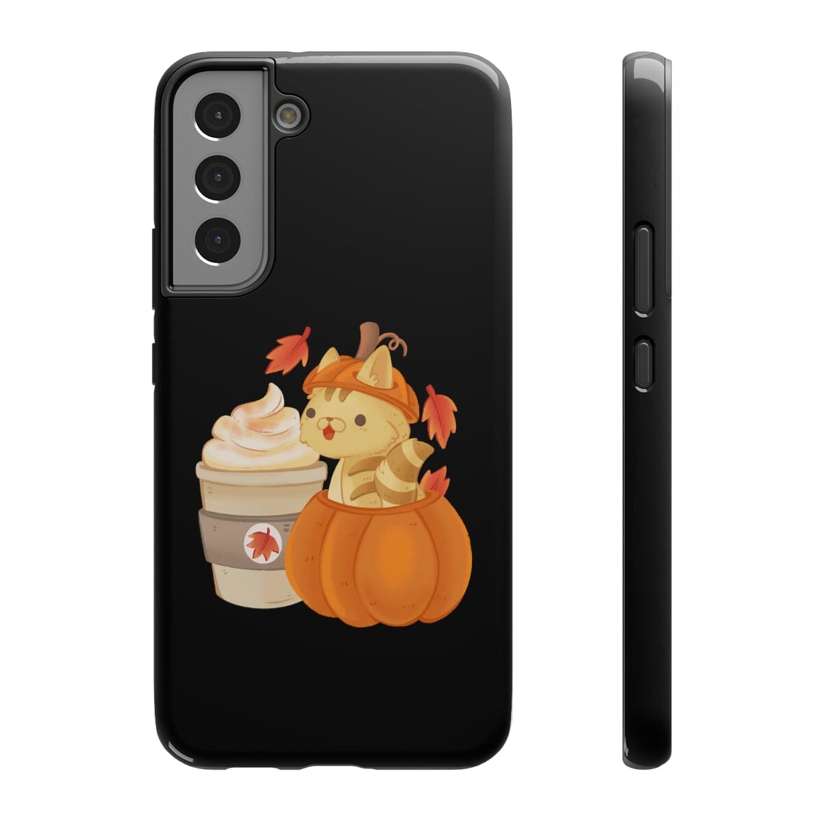 Pumpkin Spice Kitten Tough Samsung Case
