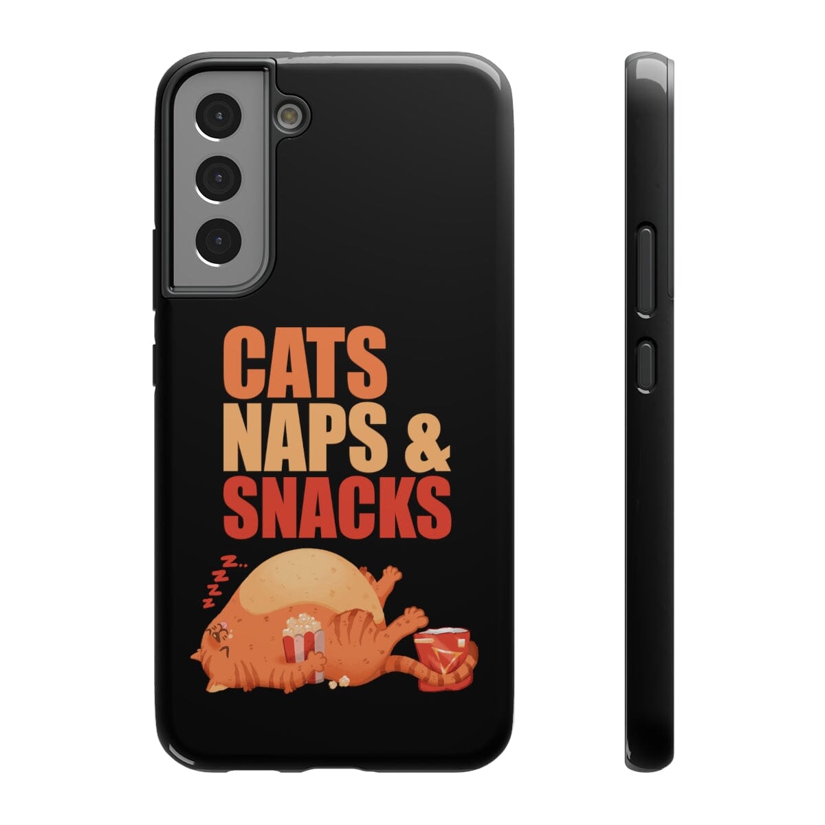 Cats Naps & Snacks Tough Samsung Case