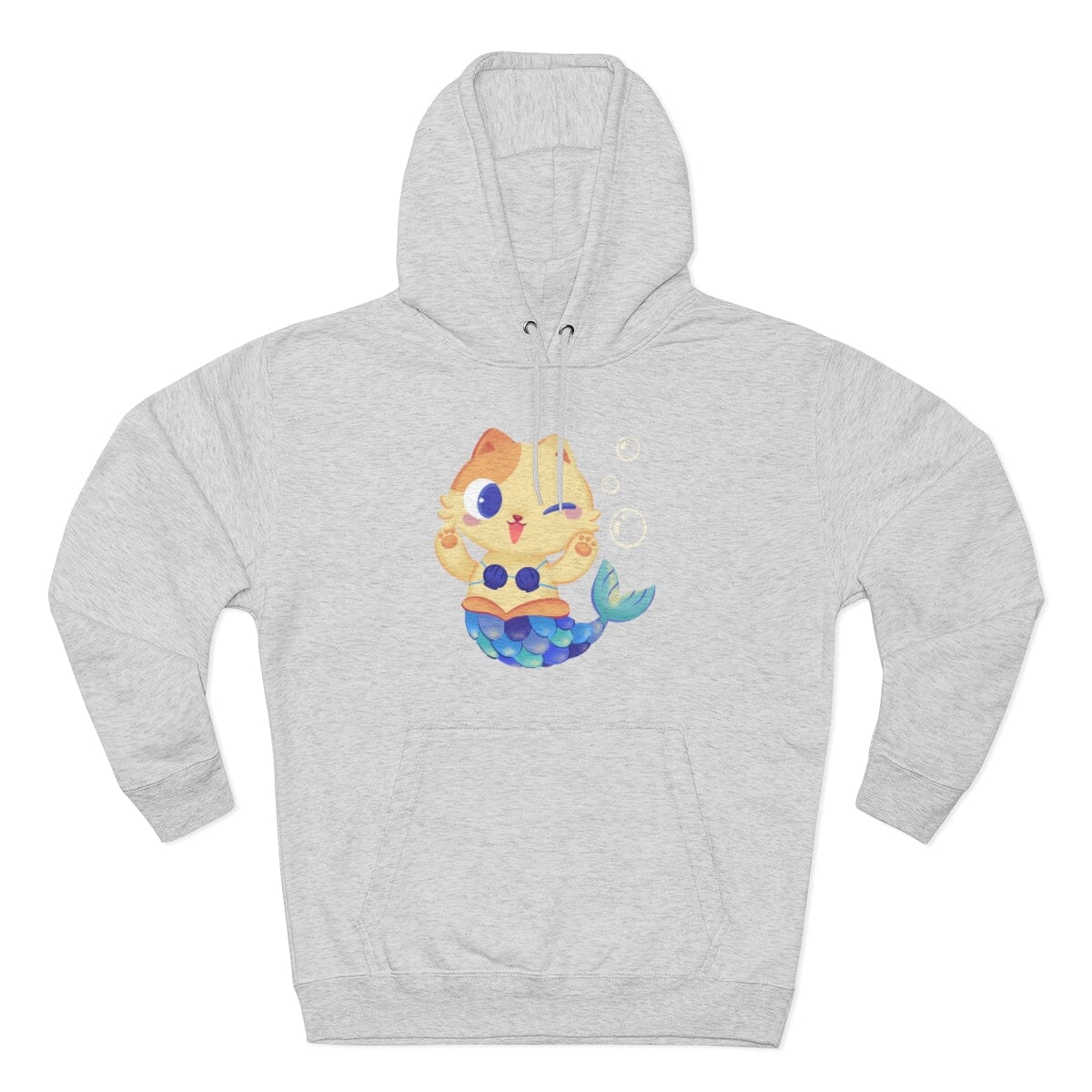 Meowmaid (Blue) Unisex Hoodie