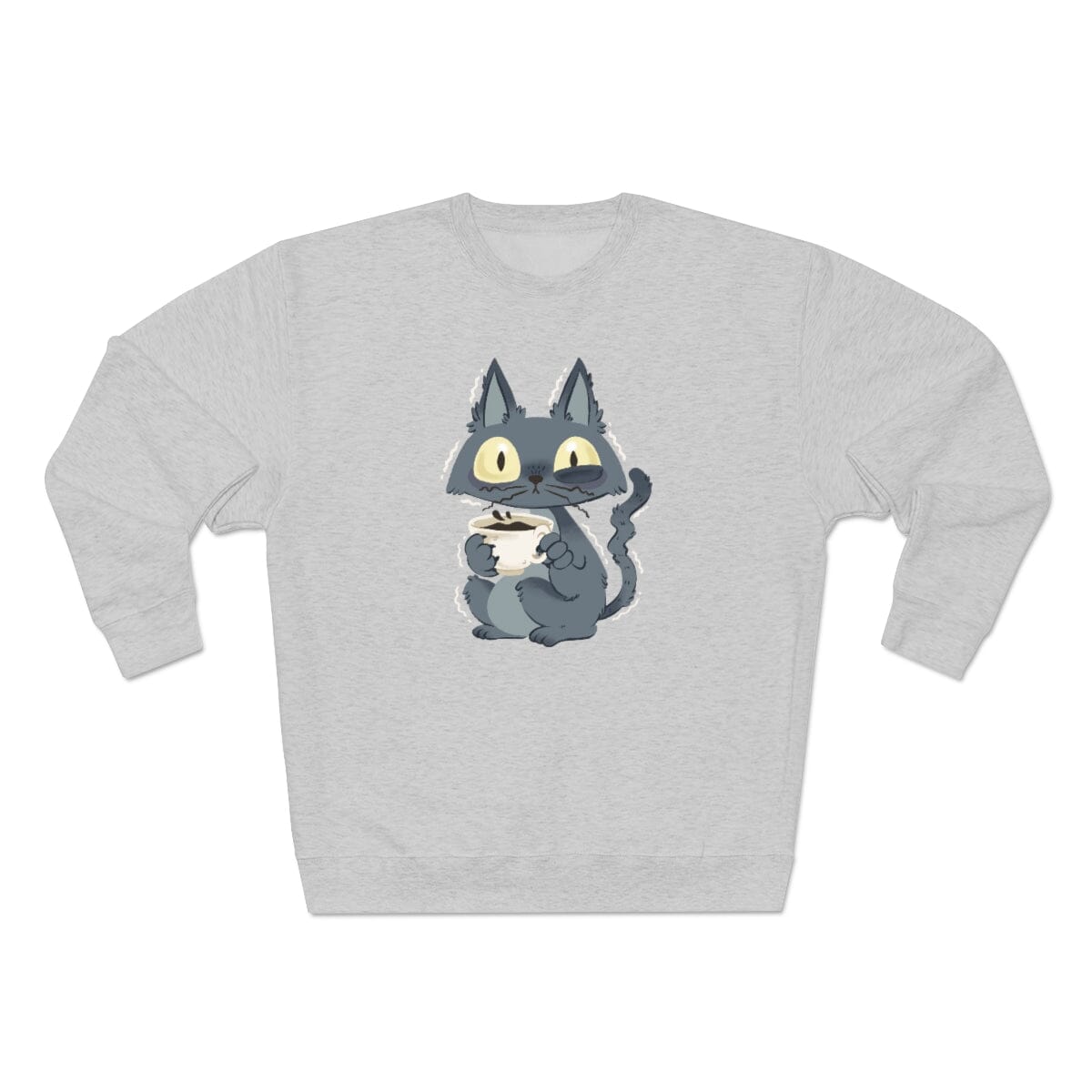 Cattfeinated Unisex Crewneck Sweatshirt