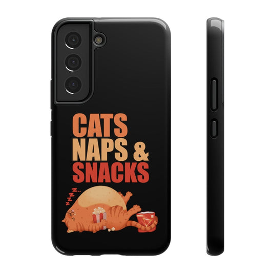 Cats Naps & Snacks Tough Samsung Case