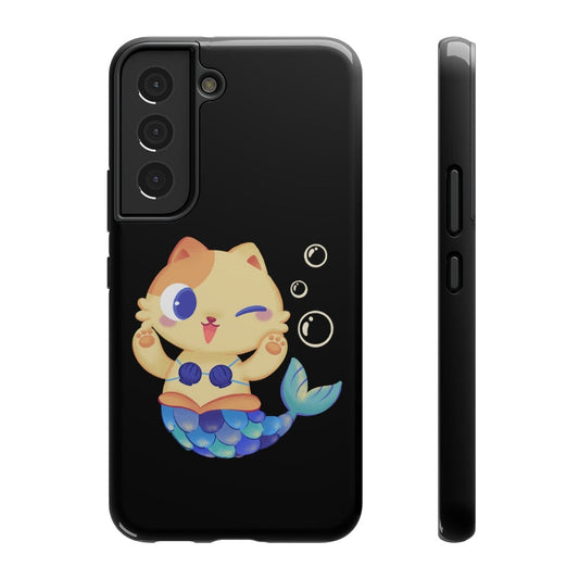 Meowmaid (Blue) Tough Samsung Case