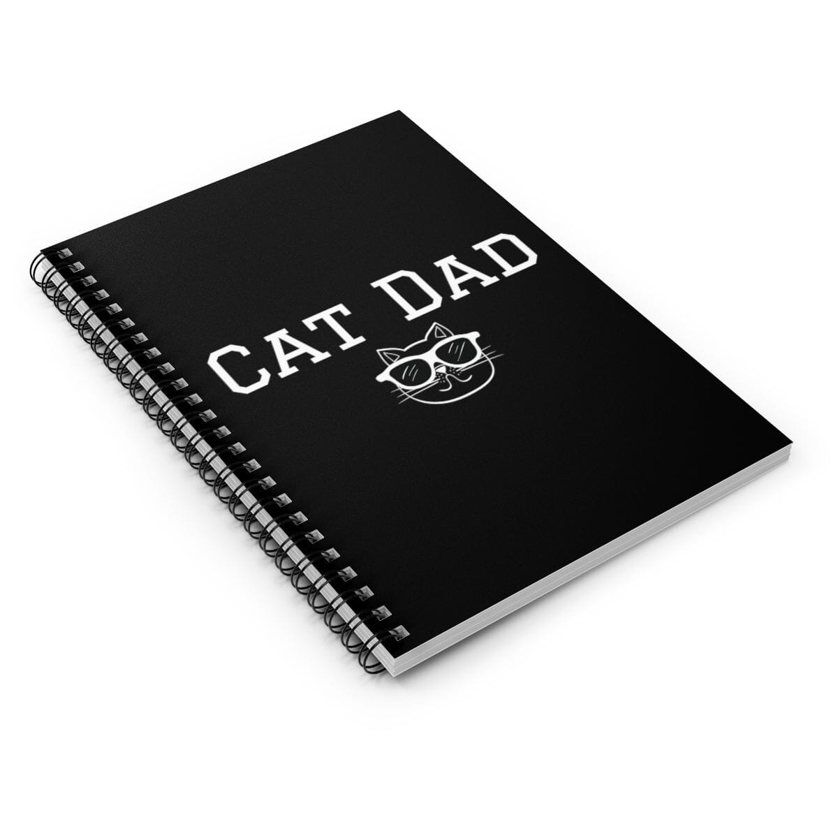 Cat Dad Spiral Notebook