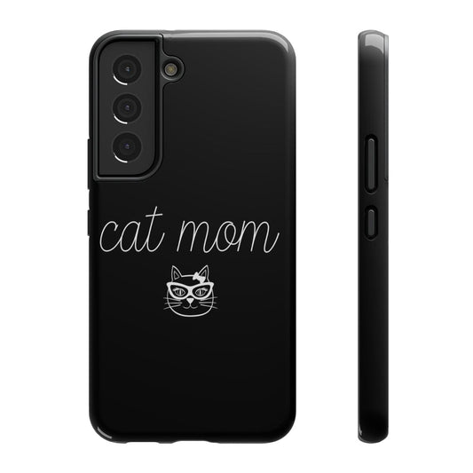 Cat Mom Tough Samsung Case
