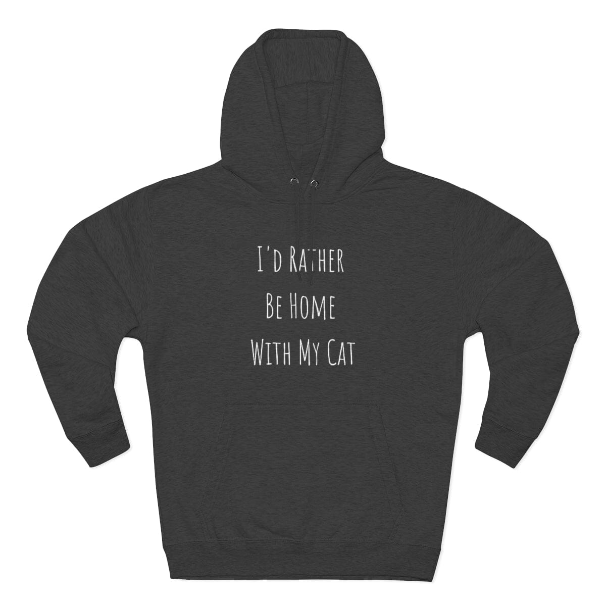 I'd Rather Be Home With My Cat Unisex Hoodie