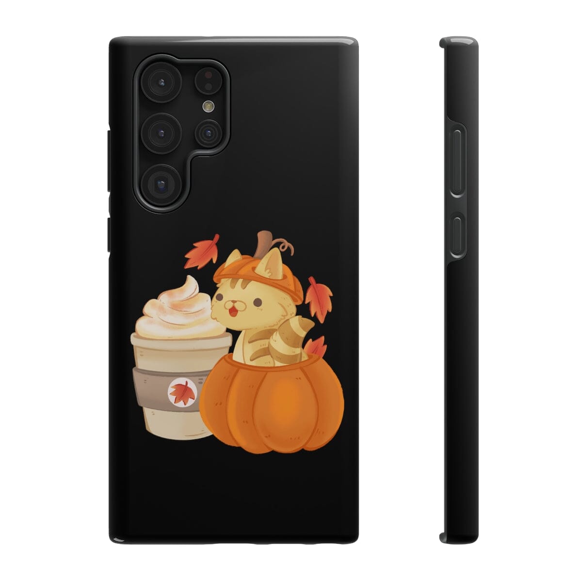 Pumpkin Spice Kitten Tough Samsung Case