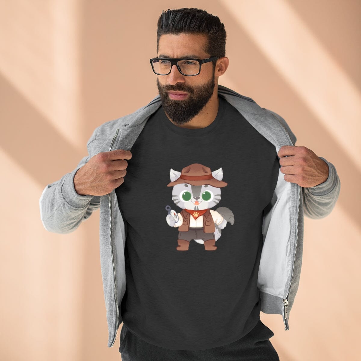 Catventure Club Unisex Crewneck Sweatshirt
