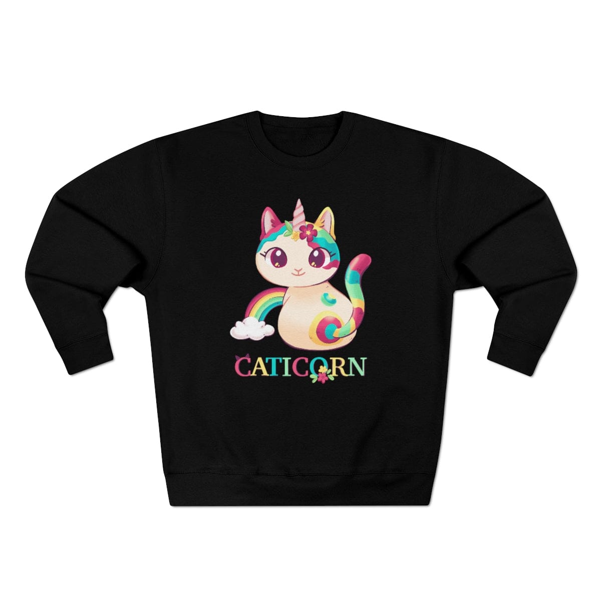 Caticorn Unisex Crewneck Sweatshirt