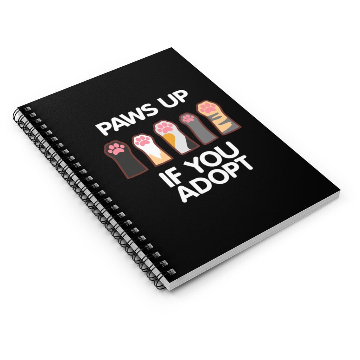 Paws Up Spiral Notebook