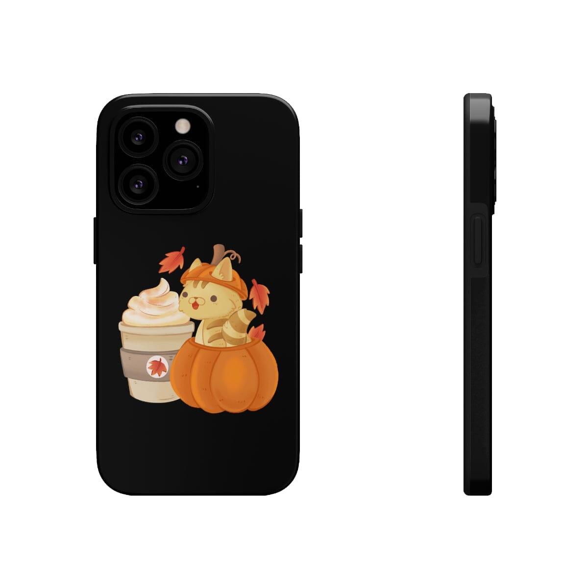 Pumpkin Spice Kitten Tough iPhone Case by Case Mate