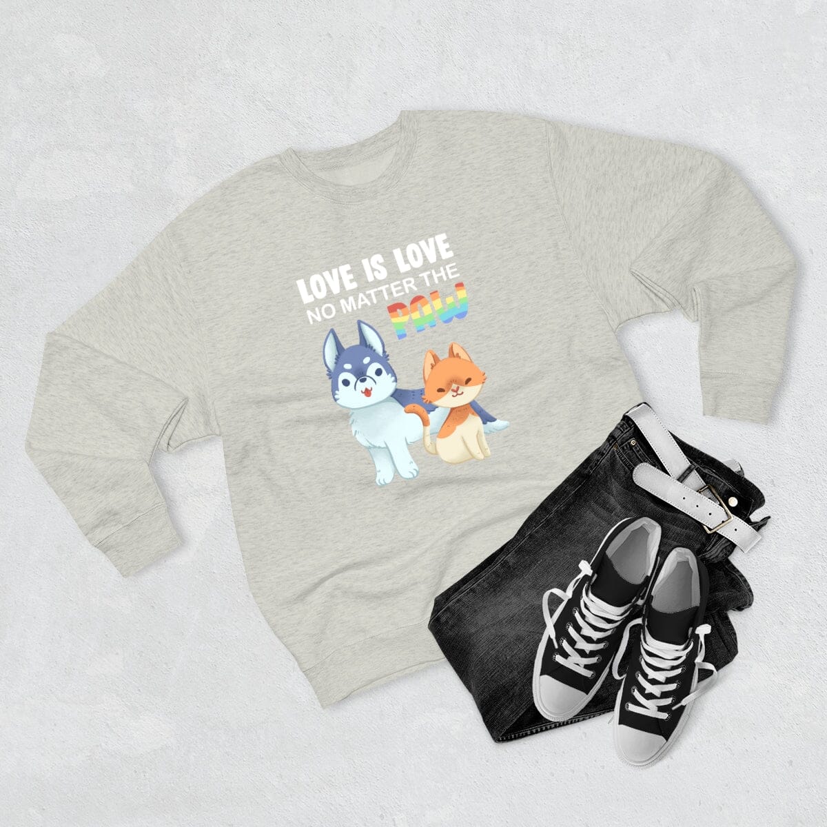 Love is Love Unisex Crewneck Sweatshirt