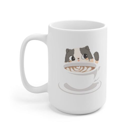 Meowlatte 15oz Mug