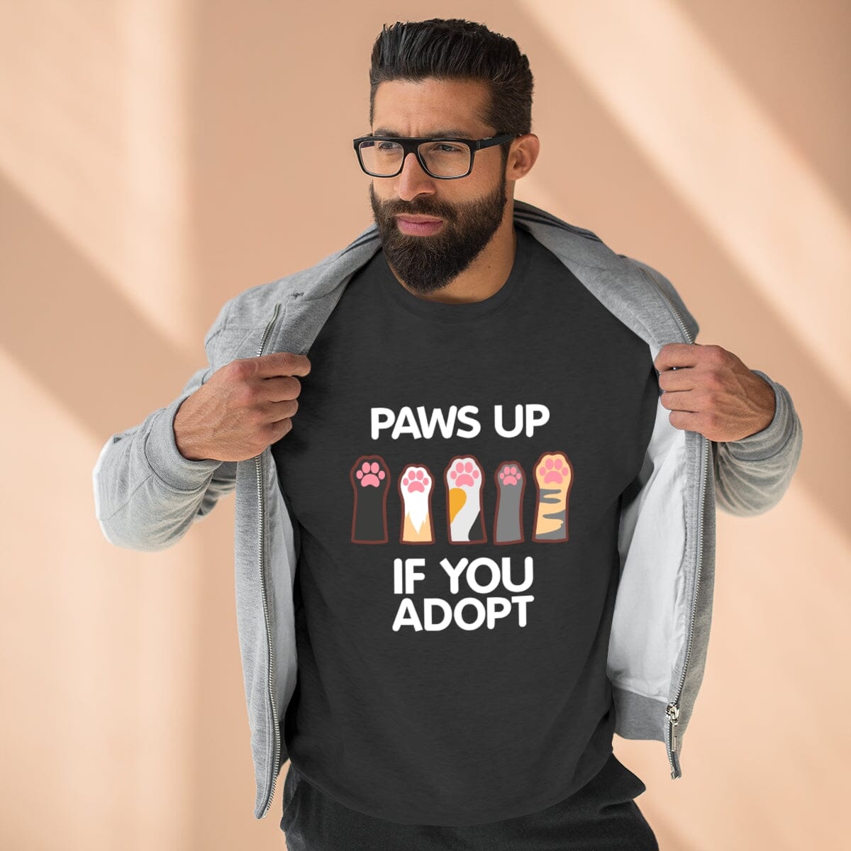 Paws Up Unisex Crewneck Sweatshirt