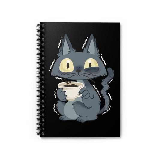 Catfeintated Spiral Notebook